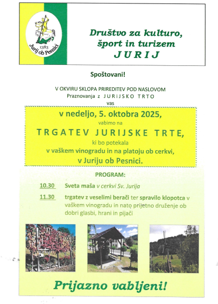 Trgatev jurijske trte